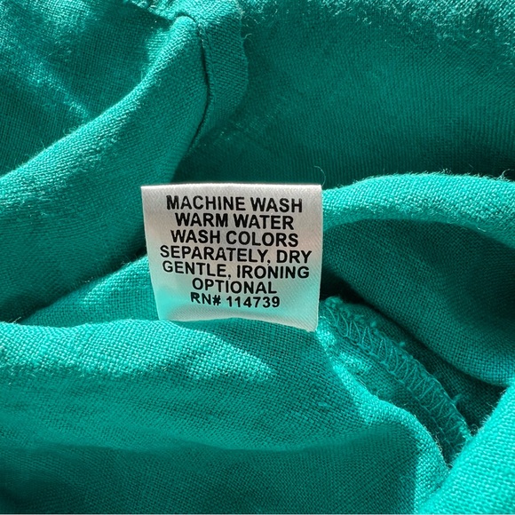 Flax Linen Shift Dress Size Medium - Picture 6 of 6